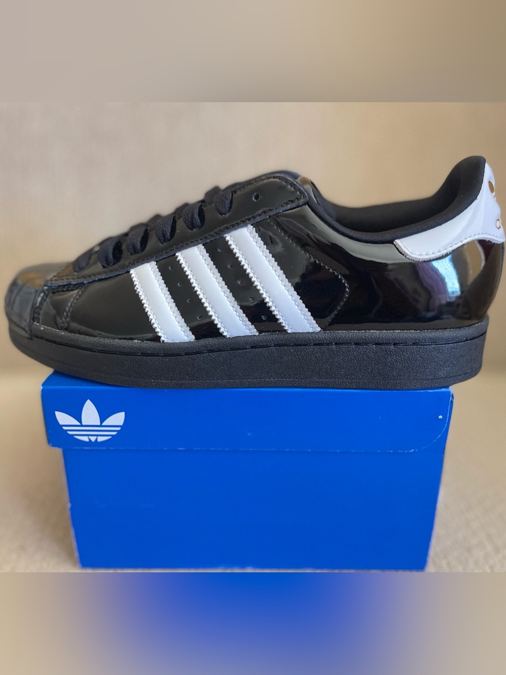 Size 8.5 - Adidas W Superstar II Sneakers Core Black JS4009 Women’s BRAND NEW